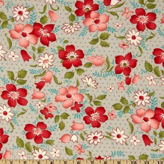   Dogwoods & Tulips Pebble Fabric By The Yard Arts, Crafts & Sewing