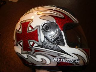 Fulmer Joust Full Face Morotcycle Helmet DOT approved size S