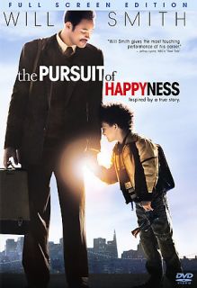 The Pursuit of Happyness (DVD, 2007, Full Frame)