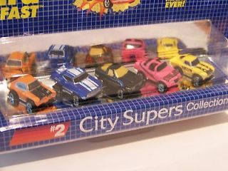 Vintage Micro Machines City Supers Collection #2 (New In Package)