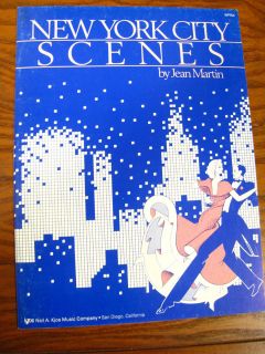 New York City Scenes by Jean Martin WP156. Neil Kjos (1987)