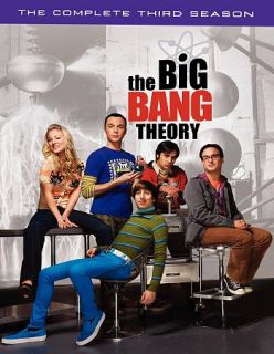 The Big Bang Theory The Complete Third Season DVD, 2010, 3 Disc Set 