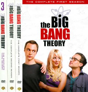 The Big Bang Theory Seasons 1 3 DVD, 2011, 10 Disc Set