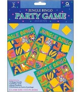 Jungle Pals Bingo Party Game Party Supplies Favors