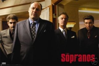 THE SOPRANOS POSTER The Wiseguys   NEW RARE COLLECTOR