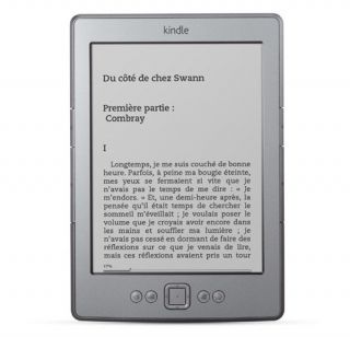 Kindle, 6 (15 cm), affichage encre électronique E Ink, Wi Fi, gris 
