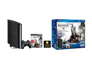    SONY PS3 500GB Assassins Creed 3 System Bundle