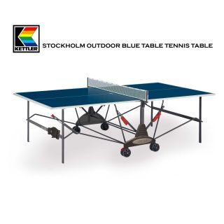 KETTLER KETTLER Stockholm Outdoor Blue Table Tennis / Ping Pong Table