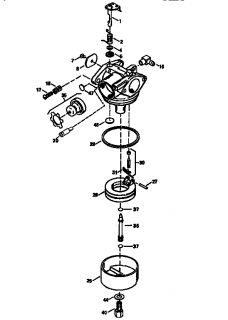 Model # 143985008 Craftsman Engine   Craftsman 4 cycle engine (114 