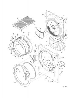 ELECTROLUX Dryer Motor Parts  Model EWMED65HSS0  PartsDirect 