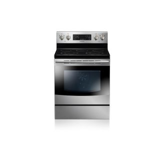 Shop Samsung 30 in Smooth Surface Freestanding 5 Element 5.9 cu ft 