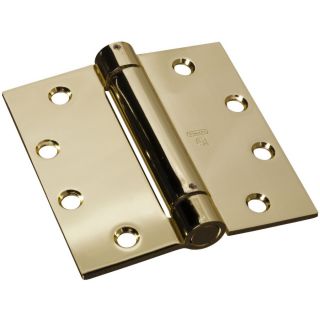 Ver Stanley National Hardware 4 1/2 in Bright Brass Entry Door Hinge 