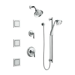Shop KOHLER Bancroft Polished Chrome 1 Handle Shower Faucet Trim Kit 