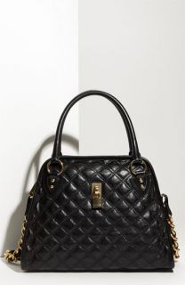 MARC JACOBS Lacquered Quilting Class Goatskin Satchel  
