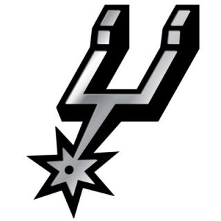 San Antonio Spurs Ultra Premium Metal Car Emblem 