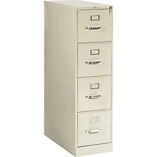 HON® 210 Series Vertical File Cabinet, 28 1/2 4 Drawer, Letter Size 