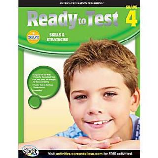 American Education Ready to Test Workbook, Grade 4  