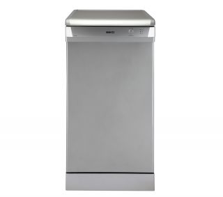 BEKO DS1054S Slimline Dishwasher   Silver  Pixmania UK