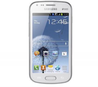 SAMSUNG Galaxy S Duos   white  Pixmania UK