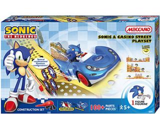 Erector Sonic the Hedgehog Construction Playset   Sonic and Casino 