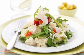 Runner bean, rocket and roasted pepper risotto hero 843c8a49 1128 4f33 