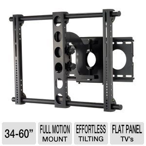Interion Large Full Motion Mount   For 34 60 Flat Panel TVs at 
