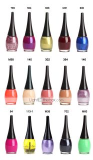 colorido esmalte de uñas (15 piezas)   USD $ 23.49