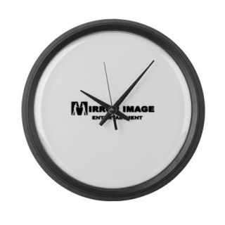 Mirror Image Wall Clock by mirrorimageshop