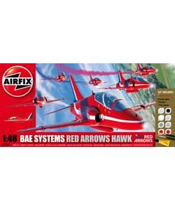 Buy Airfix BAe Red Arrow Hawk 148 Military Aircraft Gift Set at Argos 