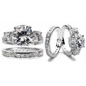 Buy Emitations Marias CZ Wedding Ring Set, 5 & More  drugstore 