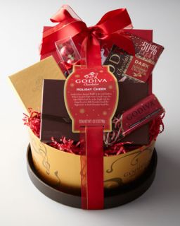 Godiva Holiday Cheer Gift Basket   The Horchow Collection