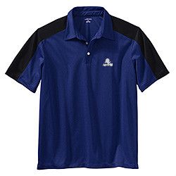 Mens Short Sleeve Colorblock Piqué Polo from LandsEnd Business 