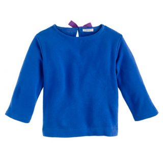 Girls bow sweatshirt   knits & tees   Girls new arrivals   J.Crew