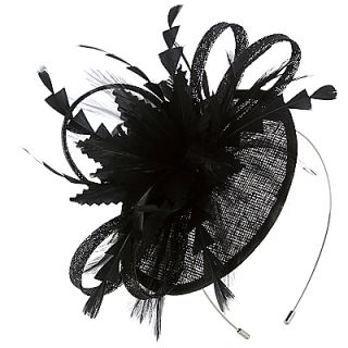 Buy John Lewis Sinamay Loop Fascinator, Black online at JohnLewis 