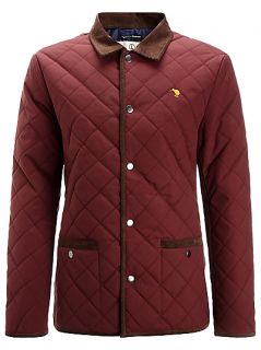 Buy Canterbury Makore Quilted Jacket, Burgundy online at JohnLewis 