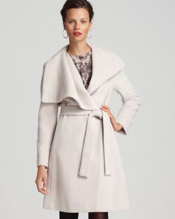 Calvin Klein Premium Shawl Collar Belted Coat  