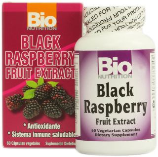 Bio Nutrition Black Raspberry Fruit Extract    60 Vegetarian Capsules 