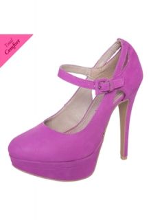 Scarpin Ramarim Ramarim Humour Roxo   Compre Agora  Dafiti