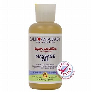 Buy California Baby Super Sensitive Massage Oil, No Fragrance & More 