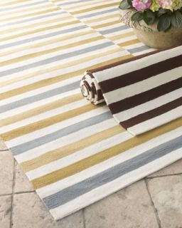 Cabana Stripe Rug   The Horchow Collection
