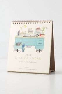 Literal Desk Calendar   Anthropologie