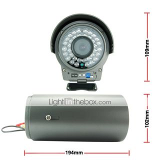 Weatherproof Night Vision CCTV Super HAD Sony CCD Camera   USD $ 159 