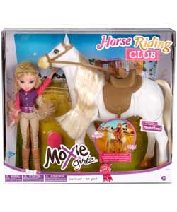 Buy Moxie Girlz Horse Riding Club Avery Doll and Horse at Argos.co.uk 