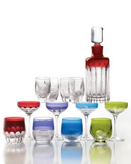 Waterford Two Neon Lime Tumblers   The Horchow Collection