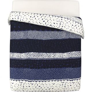 Marimekko Jurmo Blue Full/Queen Comforter in Duvet Covers  Crate and 