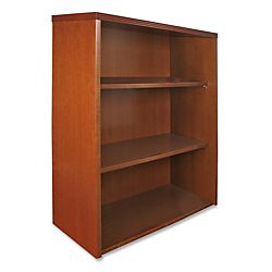 Lorell San Paulo Stack On Bookcase 39 H x 36 W x 13 D Cherry by Office 