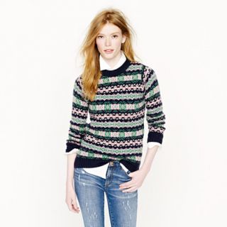 Harley of Scotland Fair Isle sweater   crewnecks   Womens sweaters 
