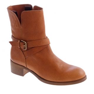 Ryder short leather buckle boots   boots   Womens shoes   J.Crew