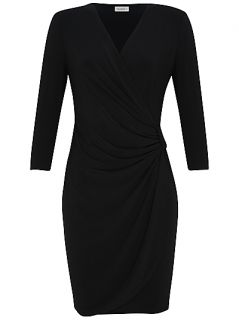 Buy Kaliko Side Tab Jersey Dress, Black online at JohnLewis   John 