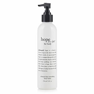philosophy hope in a jar advanced skin smoothing body lotion, mangos 